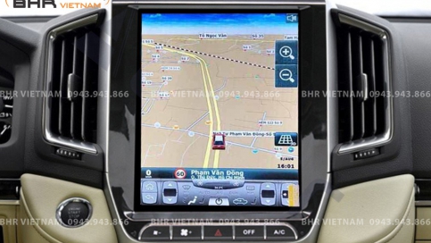 Màn hình DVD Android Tesla Toyota Land Cruiser 2016 - 2020